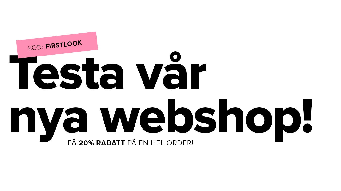 * Kan ej kombineras med andra erbjudanden eller rabatter.