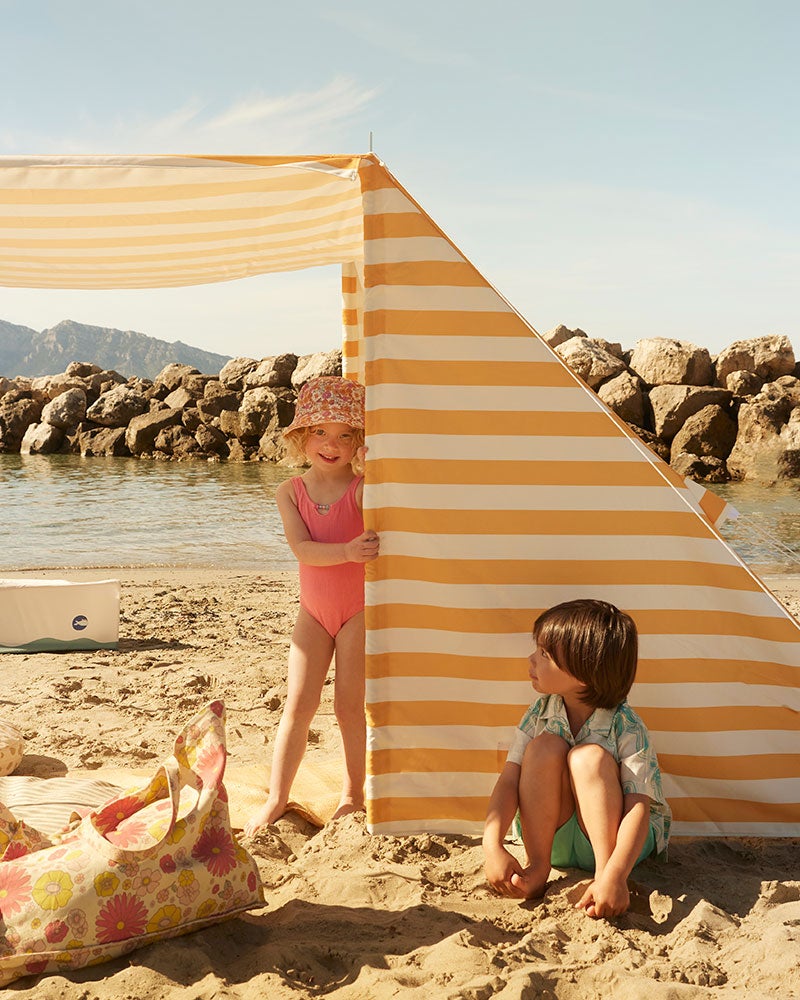 Strandtält gul