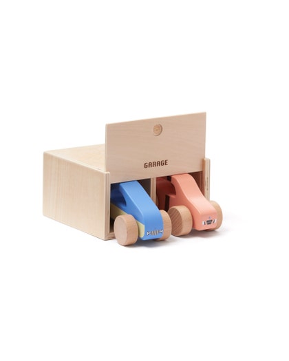 Bilar 2-pack med garage