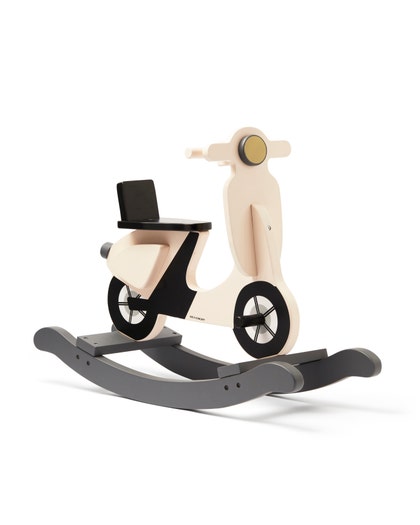 Gungscooter ljusbeige